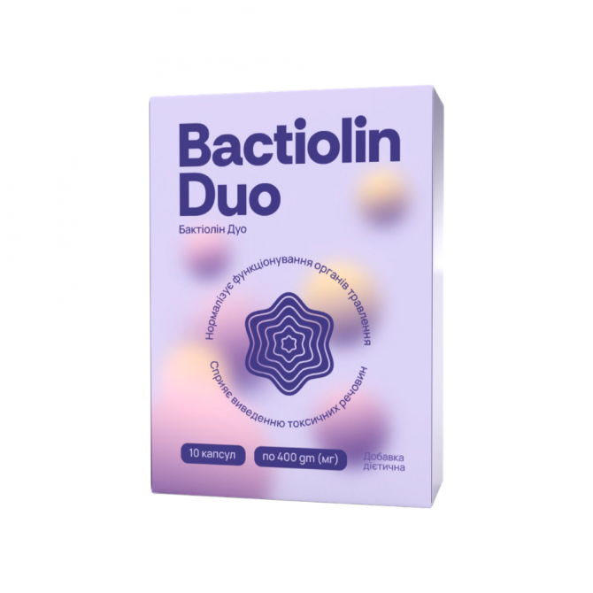Бактіол Duo (Bactiolin Duo)